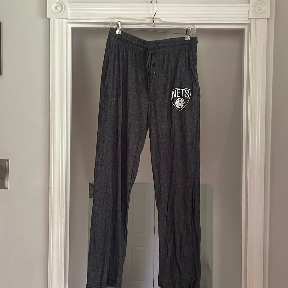 Brooklyn Nets Cotton Blend Pajama Pants